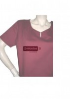Ref 05045 - Túnica Linha Valentina, com manga curta, abert no decote e elástico atrás (senhora)
